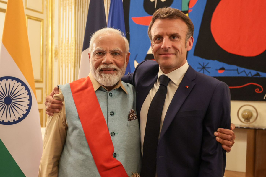 Narendra Modi in France