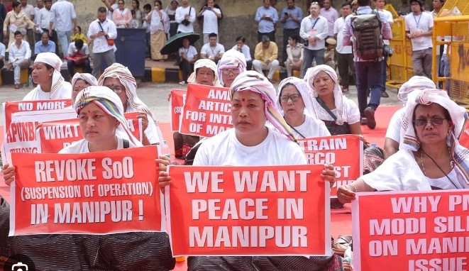 BJP MLP on Manipur Clash