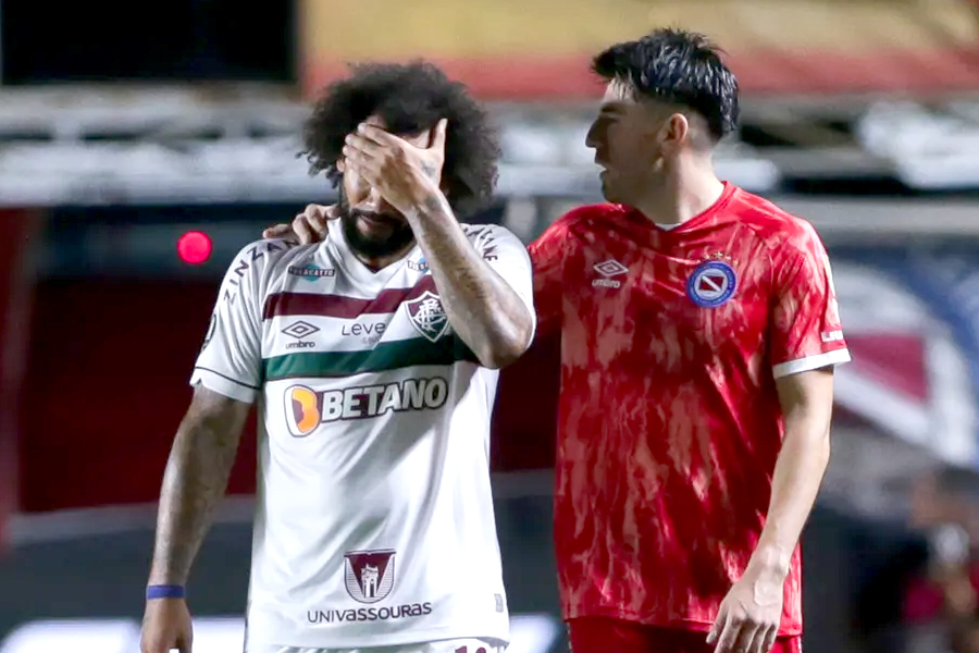 Marcelo in tears after horror tackle in Sanchez