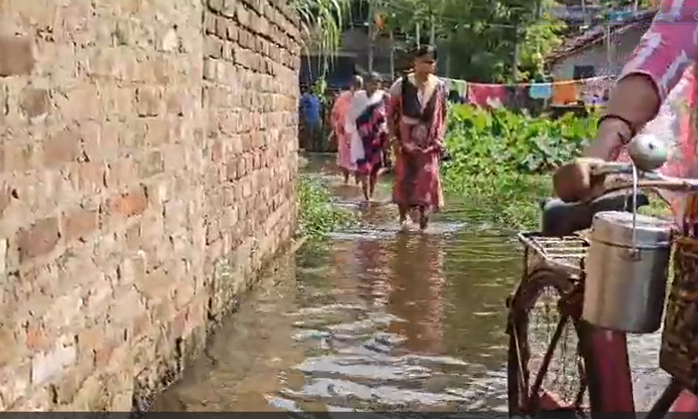 Poor Drainage System in Konnagar Nabagram Panchayat Area